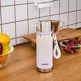 Karaca Inoxis Lila 550 ml Çelik Sızdırmaz Termos
