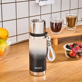 Karaca Inoxis Siyah 550 ml Çelik Sızdırmaz Termos