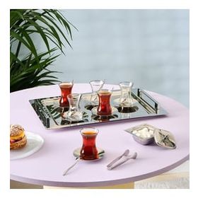 Karaca Jamıe 40 Parça 12 Kişilik Platin Çay Seti