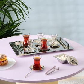 Karaca Jamıe 40 Parça 12 Kişilik Platin Çay Seti