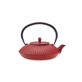 Karaca Japanese Teapot 800 ml Kırmızı Döküm Demlik