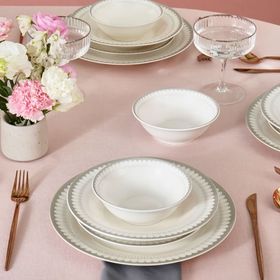 Karaca Juliet Metallic 24 Parça 6 Kişilik Yemek Takımı