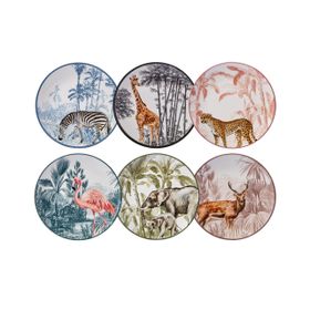 Karaca Jungle 6 Parça 22 cm Pasta Takımı