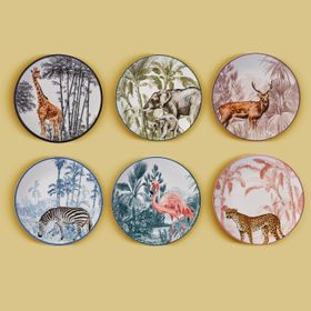 Karaca Jungle 6 Parça 22 cm Pasta Takımı