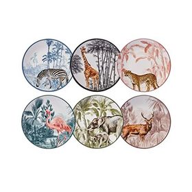 Karaca Jungle 6 Parça 22 cm Pasta Takımı