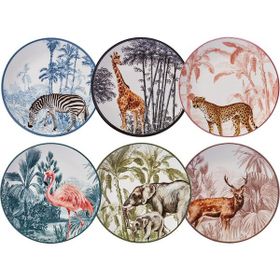 Karaca Jungle 6 Parça 22 cm Pasta Takımı