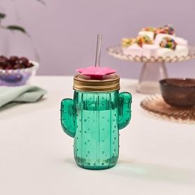 Karaca Kaktüs 350 ml Transparent Su Şişesi