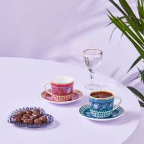 Karaca Kapari 6 Kişilik 80 ml Kahve Fincanı