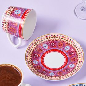 Karaca Kapari 6 Kişilik 80 ml Kahve Fincanı