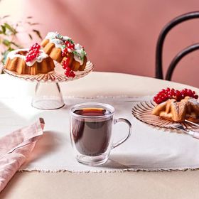 Karaca Karya Akrilik Şeffaf 360 ml Çift Cidarlı Kupa