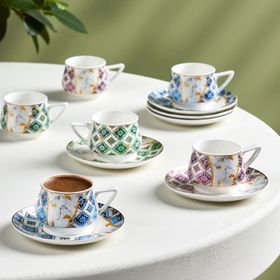 Karaca Kayra 6 Kişilik 100 ml Kahve Fincanı