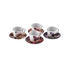 Karaca Kelebek 4 Kişilik 80 ml Kahve Fincan Takımı