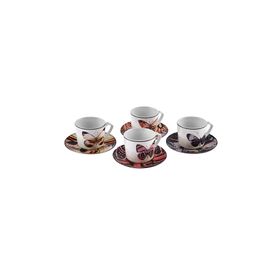 Karaca Kelebek 4 Kişilik 80 ml Kahve Fincan Takımı