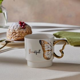 Karaca Kelebek Beauty 340 ml Mug