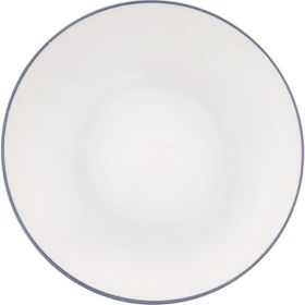 Karaca Lacivert Rimli Çukur Tabağı