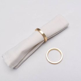 Karaca Lana 2'li Gold Peçete Yüzüğü