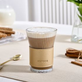 Karaca Leather Cool Touch 210 ml Gold Latte Bardağı