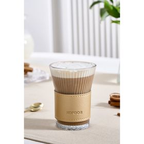 Karaca Leather Cool Touch 210 ml Gold Latte Bardağı