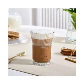 Karaca Leather Cool Touch 210 ml Kahverengi Latte Bardağı