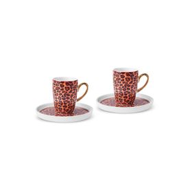 Karaca Leopar 2 Kişilik 100 ml Kahve Fincanı