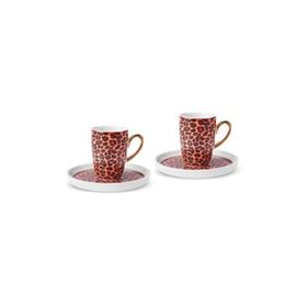 Karaca Leopar 2 Kişilik 100 ml Kahve Fincanı