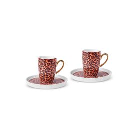 Karaca Leopar 2 Kişilik 100 ml Kahve Fincanı