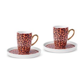 Karaca Leopar 2 Kişilik 100 ml Kahve Fincanı