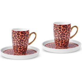 Karaca Leopar 2 Kişilik 100 ml Kahve Fincanı
