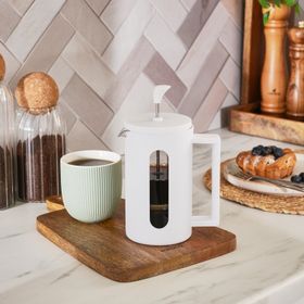 Karaca Leya Beyaz 600 ml French Press