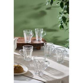 Karaca Leylak 175 ml 6'lı Çay Bardağı Seti