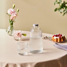 Karaca Lille 1100ML Şeffaf Cam Başucu Sürahisi