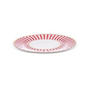 Karaca Linea New Year 27 cm Kırmızı Yılbaşı Servis Tabağı