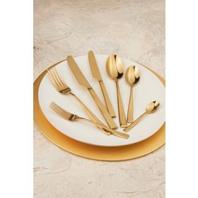 Karaca Linus Gold 42 Parça 6 Kişilik Çatal Kaşık Bıçak Takımı