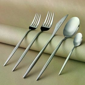 Karaca Lizbon Platin 12 Kişilik 60 Parça Çatal Kaşık Bıçak Takımı