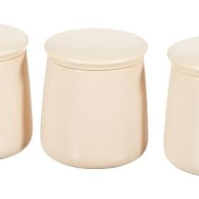 Karaca Lola 3'lü 400 ml Bej Baharat Takımı