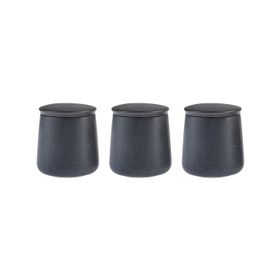Karaca Lola 3'lü 400 ml Gri Baharat Takımı