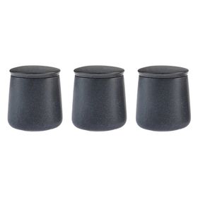 Karaca Lola 3'lü 400 ml Gri Baharat Takımı
