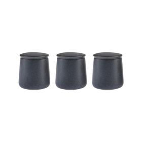 Karaca Lola 3'lü 400 ml Gri Baharat Takımı
