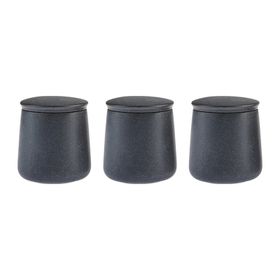 Karaca Lola 3'lü 400 ml Gri Baharat Takımı