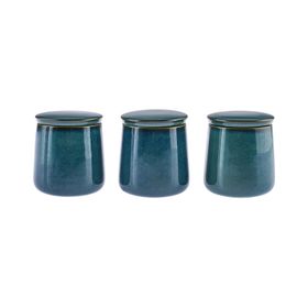 Karaca Lola 3'lü 400 ml Yeşil Baharat Takımı