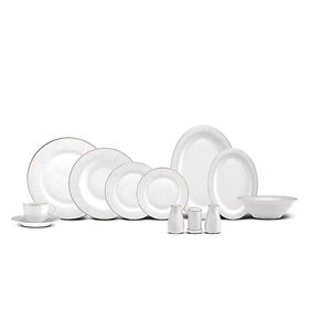 Karaca Lord New Bone 74 Parça 12 Kişilik Yemek Takımı