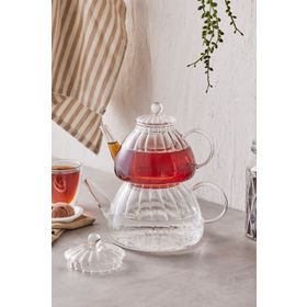 Karaca Lori Beyaz 0-1.99 lt Cam Çaydanlık