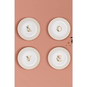 Karaca Love 4 Parça 19 cm Pasta Takımı