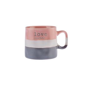 Karaca Love 450 ml Pembe Kupa