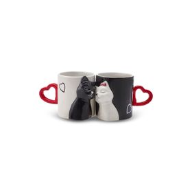 Karaca Love Cat 2'li 310 ml Kupa