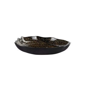 Karaca Lovizna Siyah 38 cm Dekoratif Tabak