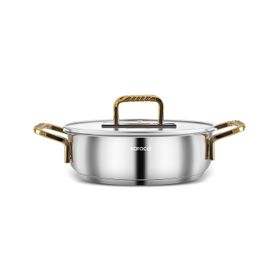 Karaca Maçka 20 cm Gold Çelik Sahan