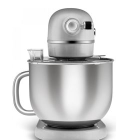 Karaca Maestro 6 lt Antrasit Döküm Gövdeli Çelik Hazneli Premium Stand Mikser