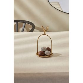 Karaca Maison 12x12x20 cm Gold İkramlık