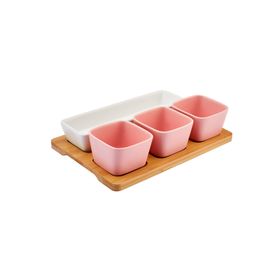 Karaca Malia 4'lü Pembe Çerezlik
